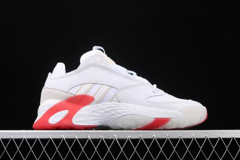 Adidas Originals Streetball Cloud White University Red Shoes EF1905