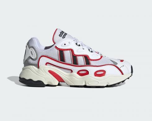 Adidas Ozweego OG Cloud White Better Scarlet Silver Metallic IG6197