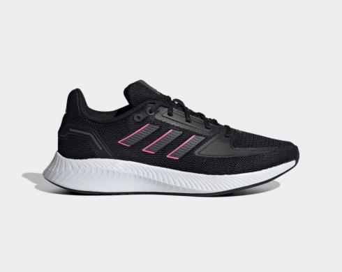 Adidas Runfalcon 2.0 Core Black Grey Six Screaming Pink FY9624