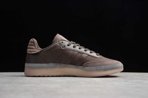Adidas Samba RM Simple Brown Dark Grey Shoes D98160