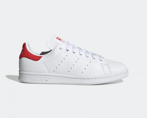 Adidas Stan Smith Lush Red Footwear White Casual Shoes EF4334