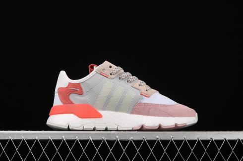 Adidas Wmns Nite Jogger Boost Grey Pink White FY3103