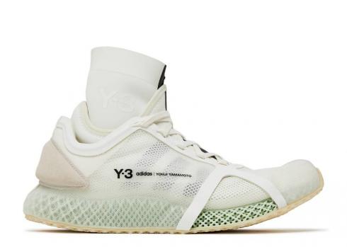 Adidas Y3 Runner 4d Iow Mid Core White Off Black GZ9142