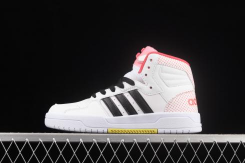Adidas neo Entrap Mid Cloud White Red Core Black FW7024
