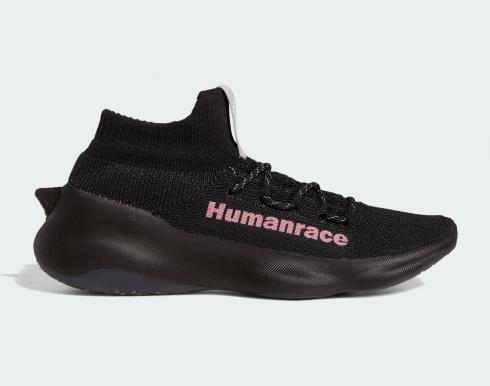 Pharrell x Adidas Humanrace Sichona Core Black Semi Solar Pink GX3032