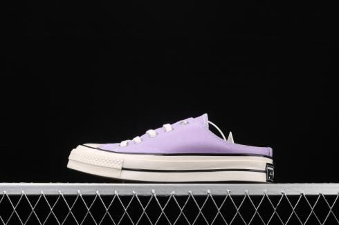 Converse Chuck 1970s OX Slip On Shoes Violet White Egret 164405A