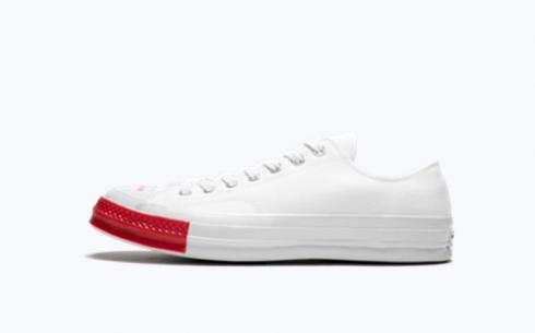Converse Chuck 70 Ox White Red Shoes