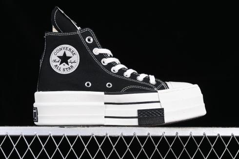 Converse DRKSHDW Chuck Taylor All-Star DBL DRKSTAR Hi Rick Owens DRKSTAR Black A04954C