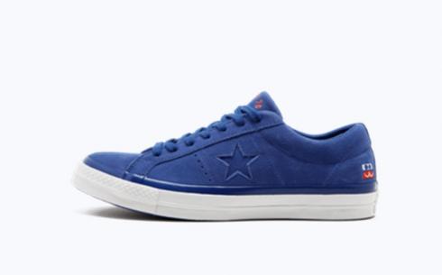Converse One Star Ox Surf The Web Blue White Shoes