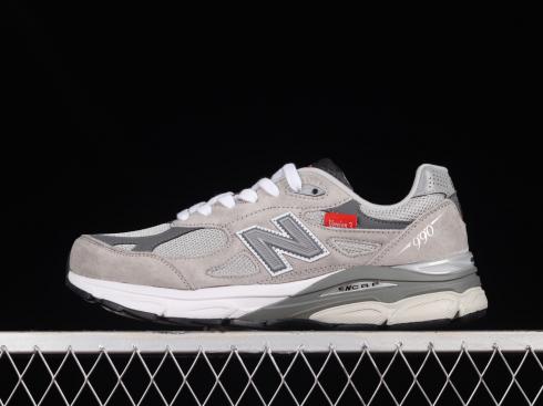 New Balance 990v3 MiUSA Version 3 Grey Red M990VS3