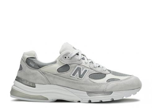 New Balance 992 Made In Usa White Silver M992NC