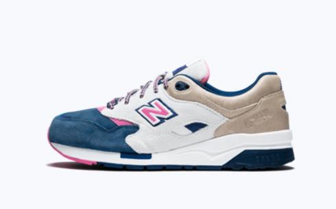 New Balance CM1600 Blue Grey Pink Athletic Shoes
