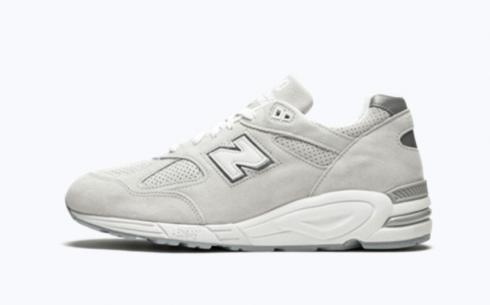 New Balance M990 Nimbus Cloud Silver Athletic Shoes