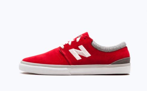 New Balance Nm344Hrc Red White Athletic Shoes