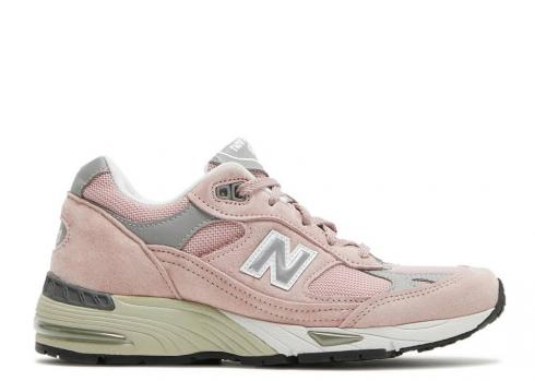 New Balance Womens 991 Made In England Pink Grey W991PNK