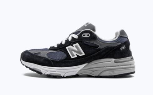 New Balance Wr993 Navy Grey White Athletic Shoes