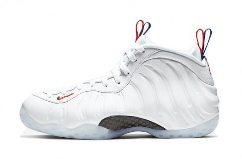 Nike WMNS Air Foamposite One USA White Game Royal Habanero Red AA3963-102
