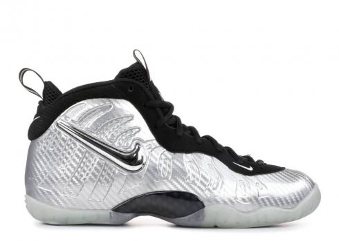 Nike Little Posite Pro Gs Silver Surfer Metallic 644792-007