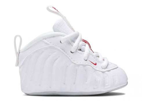 Nike Lil Posite One Crib Bootie Thank You Plastic Bag White University Red CW0981-100