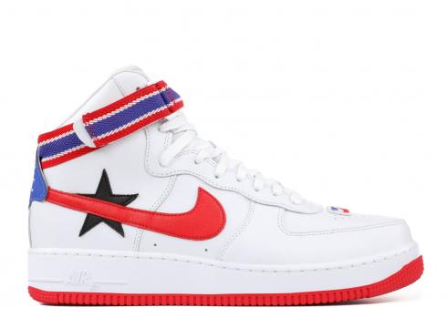 Air Force 1 Hi Rt Riccardo Tisci White Black University Red AQ3366-100
