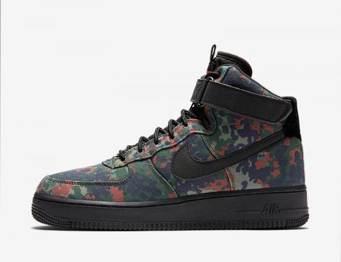 Nike Air Force 1 High Country Camo Germany Multi-Color Black BQ1669-300