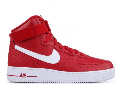 Nike Air Force 1 High Gym Red Perforated 315121-606