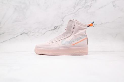 Nike Air Force 1 Shell Platinum Violet Crimson Silver BQ6096-003