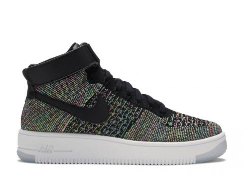 Nike Air Force 1 Ultra Flyknit Mid Gs Multi-color Pink White Blast Black 862824-600