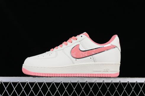 Louis Vuitton x Nike Air Force 1 07 Low Off White Pink Silver LV0506-088