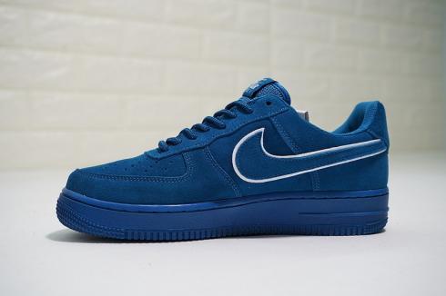 Nike Air Force 1 '07 LV8 Suede Blue Casual Shoes AA1117-400