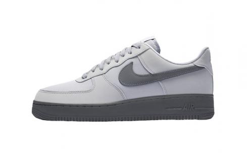 Nike Air Force 1'07 Low Black Wolf Grey Mens Shoes AJ7282-006