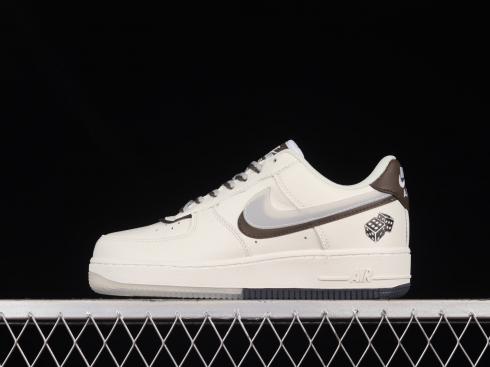 Nike Air Force 1 07 Low Dice God Cream Brown Grey CW1574-801