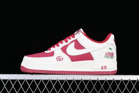 Nike Air Force 1 07 Low GUCCI Dark Red Green BS9055-702