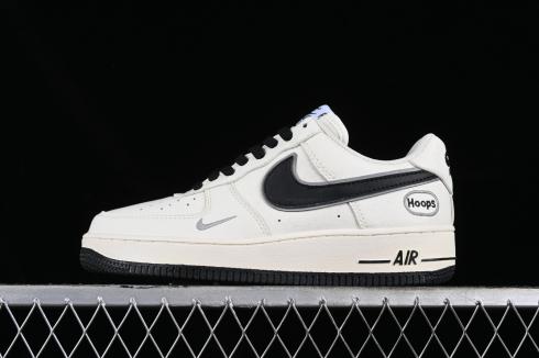 Nike Air Force 1 07 Low Hoops Off White Black Grey HP2369-002