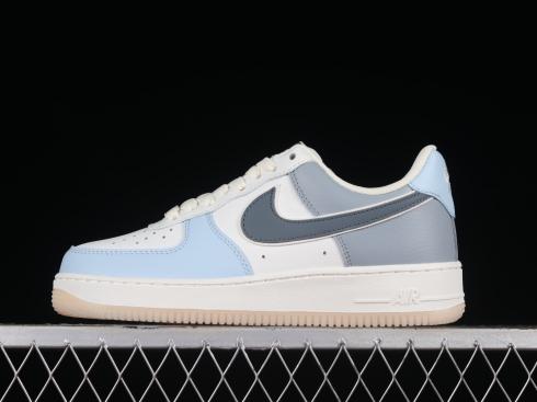 Nike Air Force 1 07 Low Light Blue Grey AA1366-401