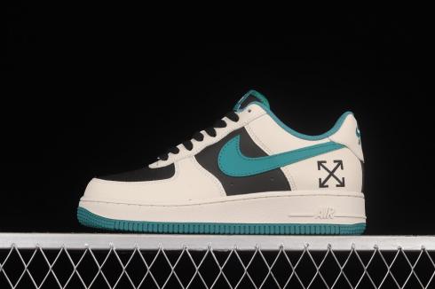 Nike Air Force 1 07 Low Rice White Black Green Shoes BS8872-023