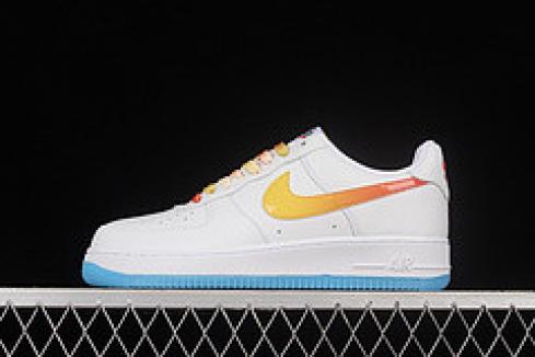 Nike Air Force 1 07 Low White Blue Orange NJ5696-789