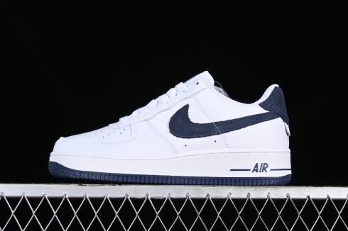 Nike Air Force 1 07 Low White Dark Blue CN2873-107