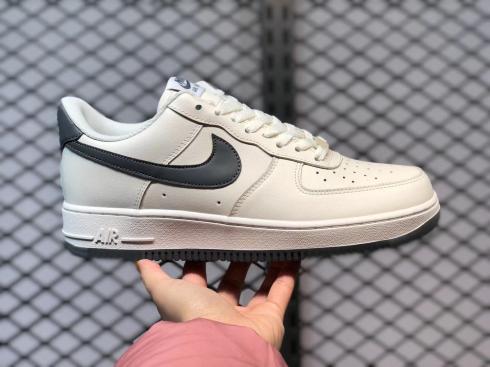 Nike Air Force 1 07 Low White Grey Black Running Shoes DH2477-001