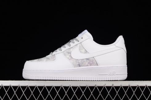 Nike Air Force 1 07 Low White Grey Metallic Sliver CH3512-004