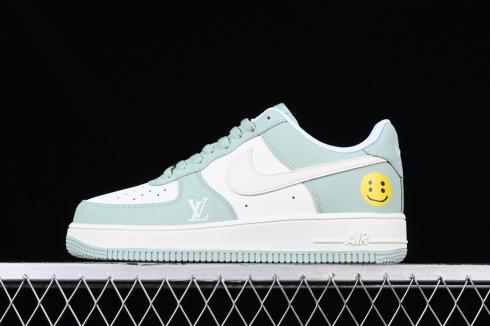 Nike Air Force 1 07 Low White Light Green Yellow BS9055-612