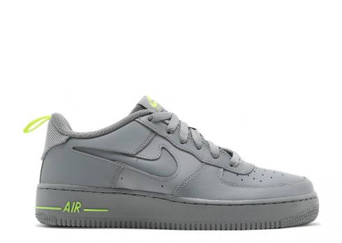 Nike Air Force 1 07 Lv8 Gs Particle Grey Volt DD3227-001