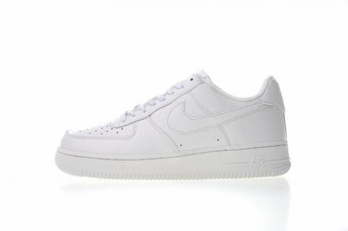 Nike Air Force 1 '07 Lv8 Low Croc Summit White Casual Shoes 718152-106