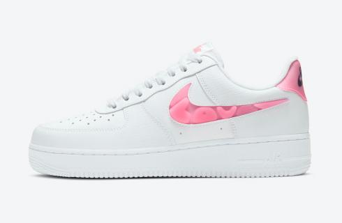 Nike Air Force 1 07 SE Love For All White Pink Black CV8482-100