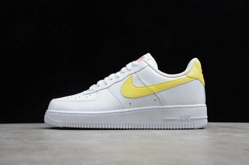 Nike Air Force 1 07 White Rose Red Yellow Running Shoes 315115-160