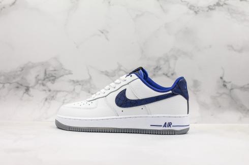 Nike Air Force 1 Low 07 Hardaway White Blue Grey Shoes HD1313-086