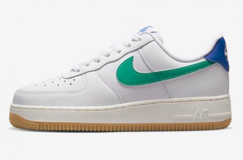 Nike Air Force 1 Low 07 White Stadium Green Game Royal Sanddrift DD8959-110