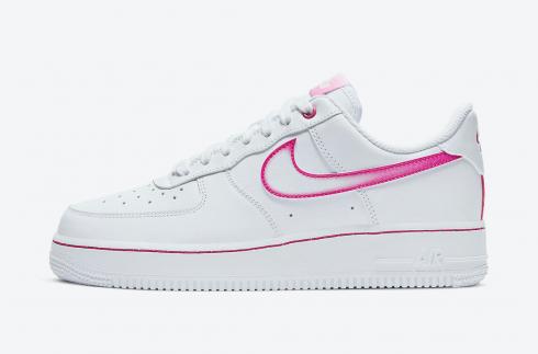 Nike Air Force 1 Low Airbrush Summit White Pink Shoes DD9683-100