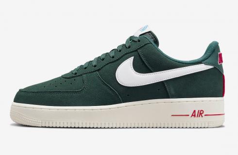 Nike Air Force 1 Low Athletic Club Pro Green White Sail Gym Red DH7435-300