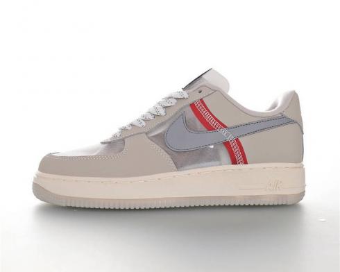 Nike Air Force 1 Low Beige Grey Mens Casual Shoes AN3355-061